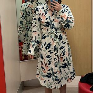 Casual Leaf dress watercolor